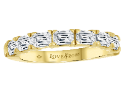 Lab Diamond Wedding Bands - Women'