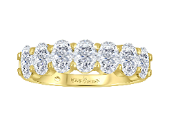 Lab Diamond Wedding Bands - Women'