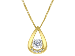 Lab Diamond Pendant