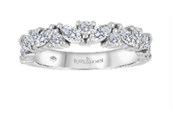 Lab Diamond Wedding Bands  -  Women'