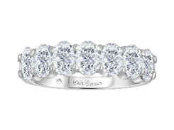 Lab Diamond Wedding Bands  -  Women'