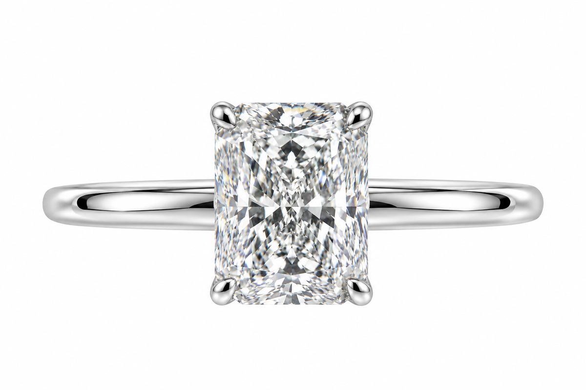 Lab Diamond Engagement Ring