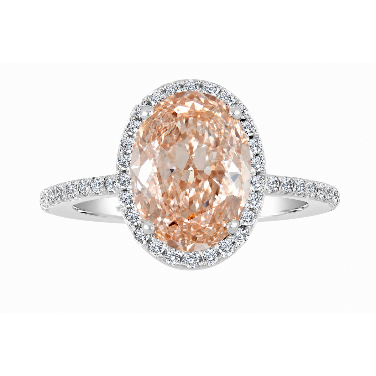 Lab Diamond Engagement Ring