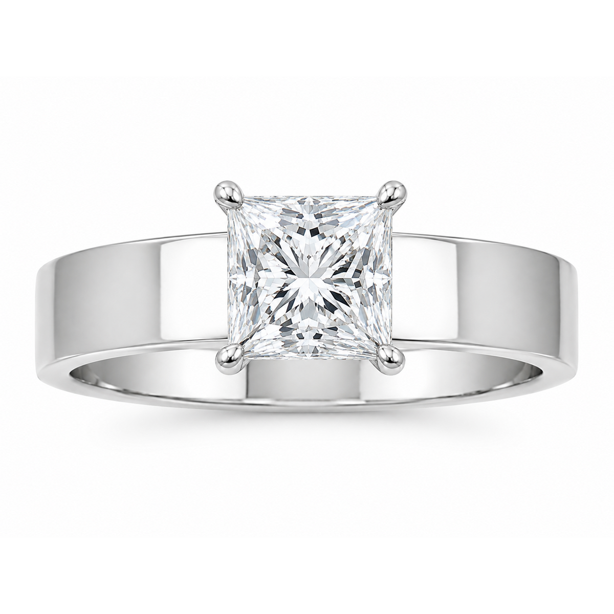 Lab Diamond Engagement Ring