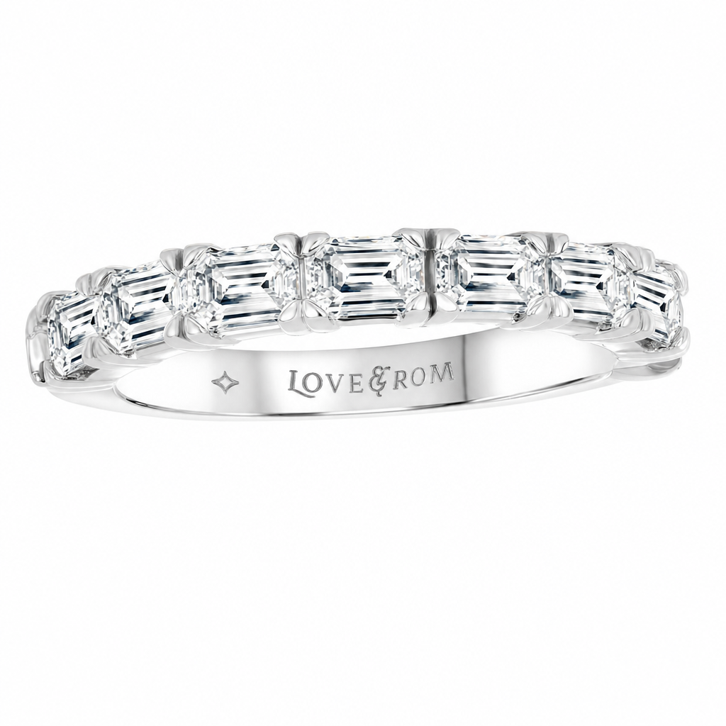 Lab Diamond Wedding Bands  -  Women'