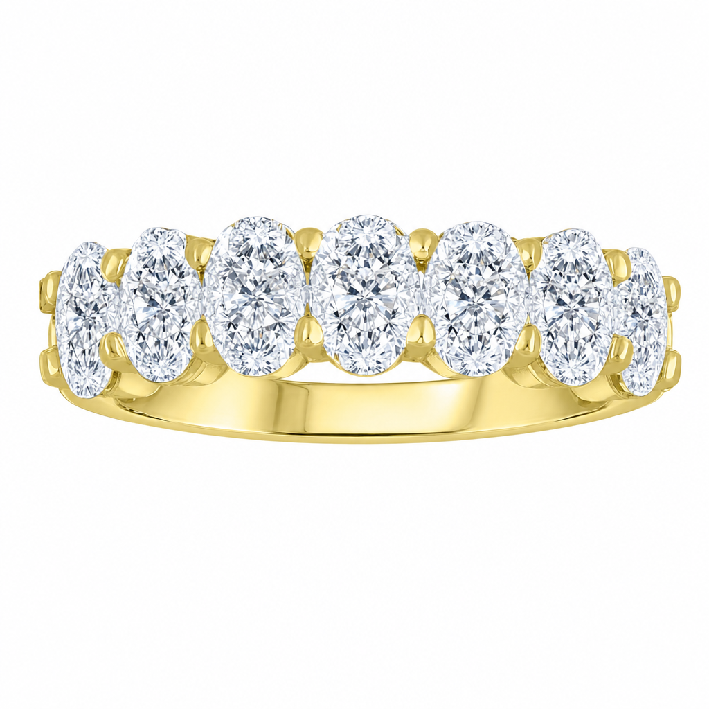 Lab Diamond Wedding Bands  -  Women'