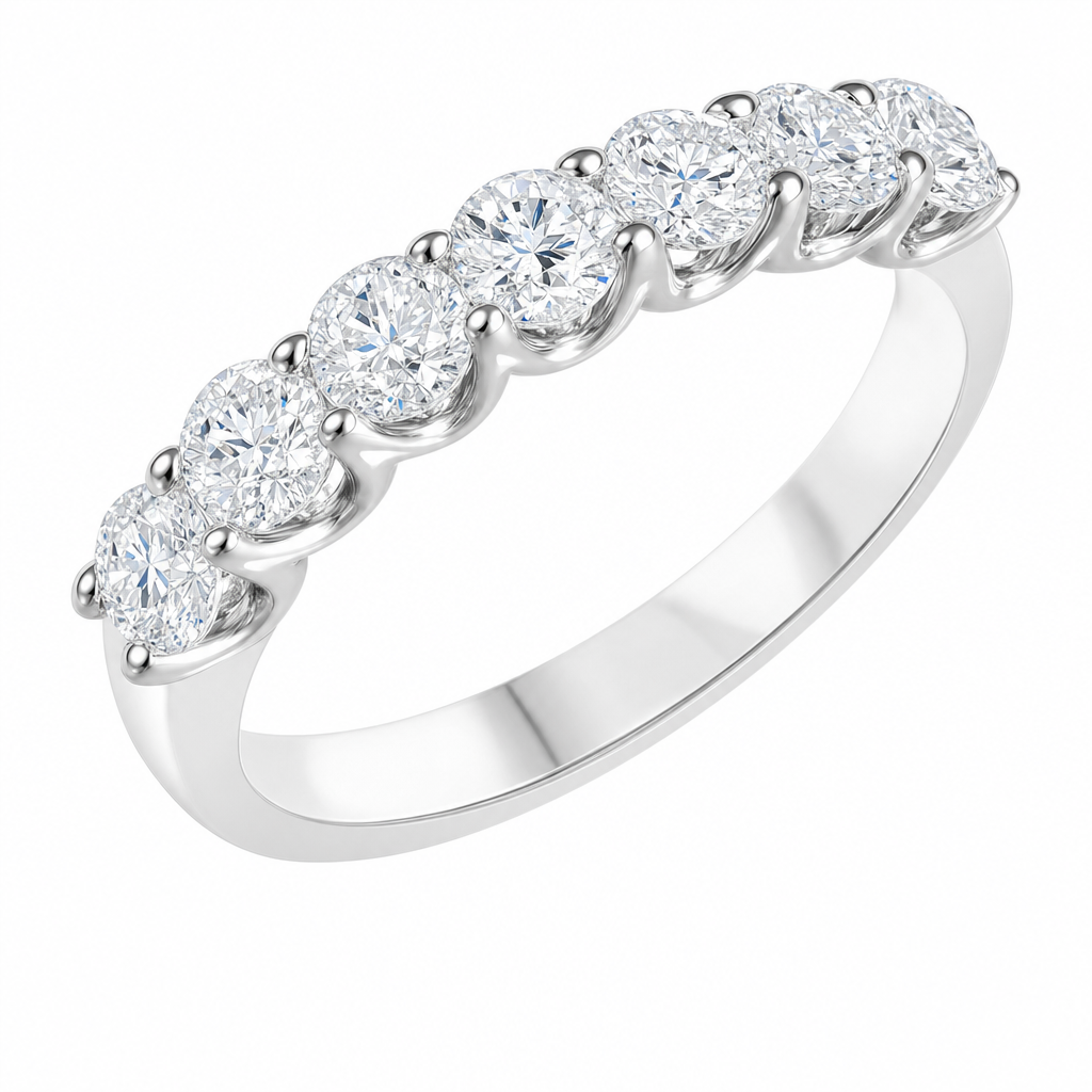 Lab Diamond Wedding Bands  -  Women'