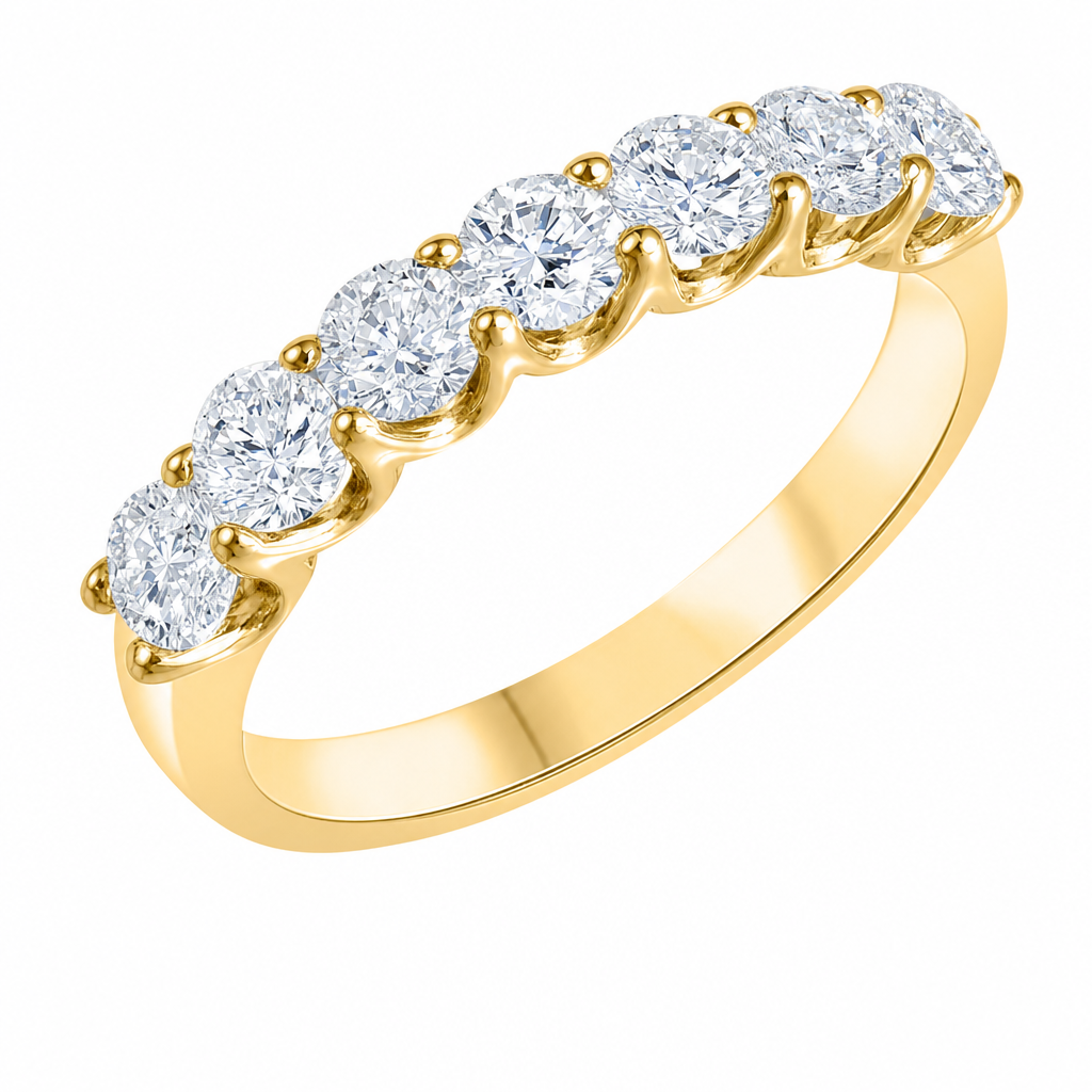 Lab Diamond Wedding Bands  -  Women'